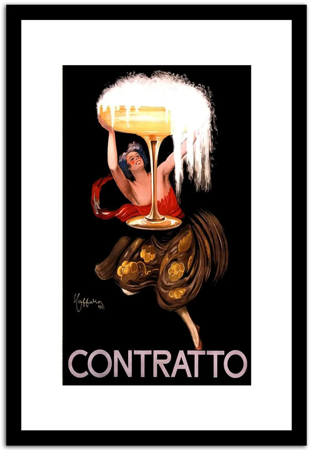 Contratto Vintage Poster