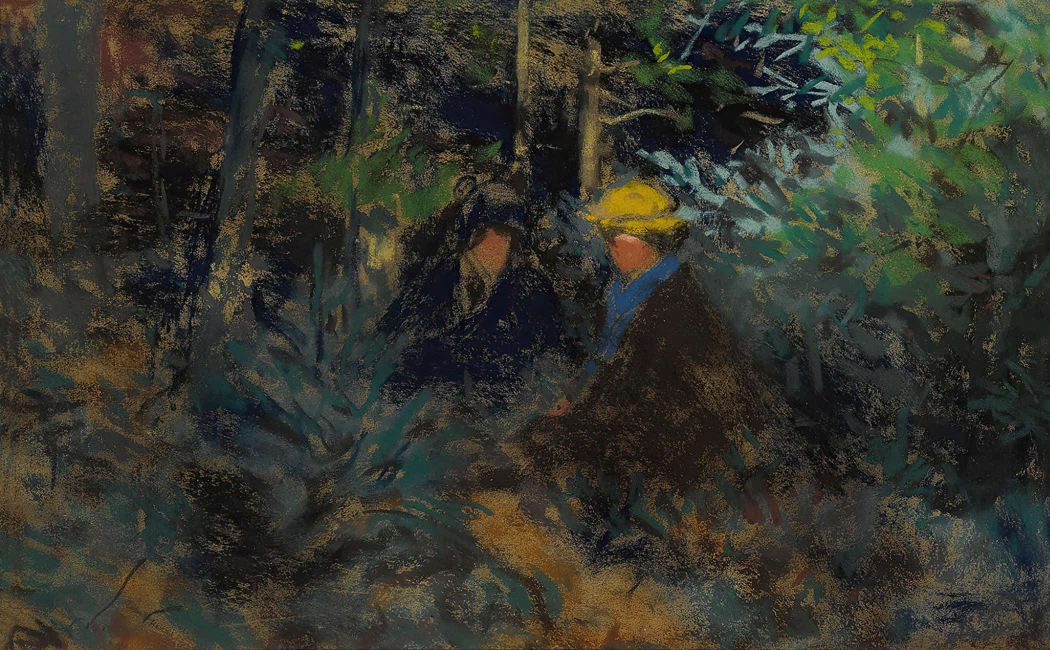 Conversation In The Forest by Robert Henri - Image 2