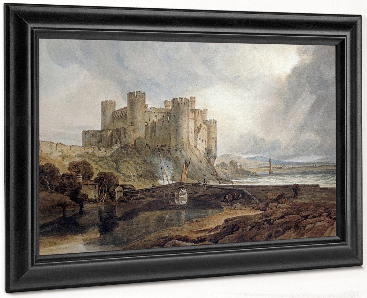 Conway Castle By Joseph Mallord William Turner - Image 8