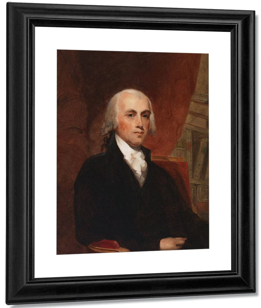 Copy Of James Madison By Gilbert Stuart By Thomas Sully - Image 2
