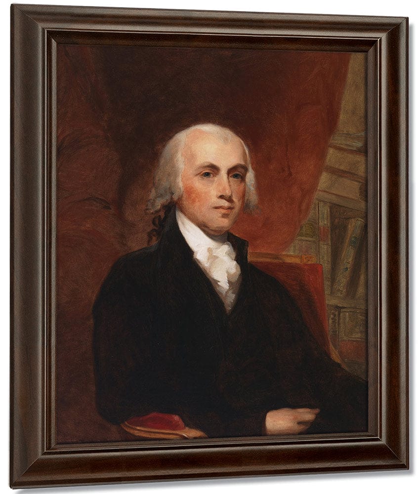 Copy Of James Madison By Gilbert Stuart By Thomas Sully - Image 4