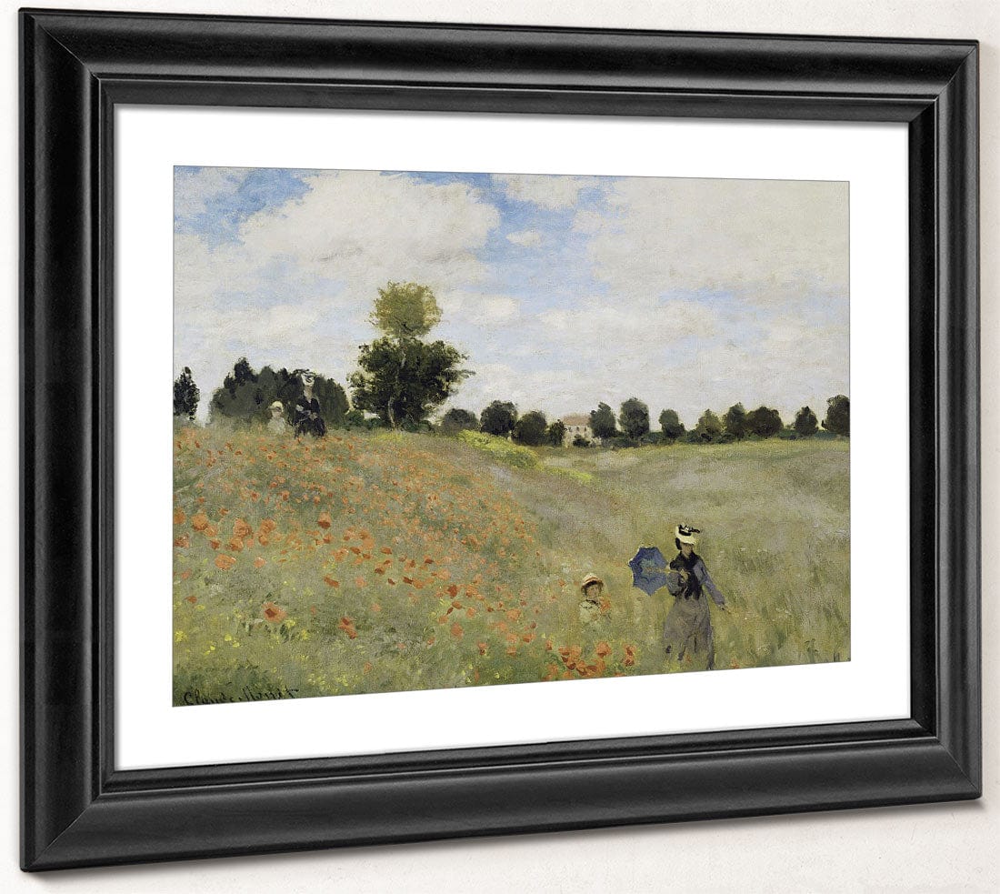 Coquelicots, Environs D'argenteuil By Claude Monet - Image 2
