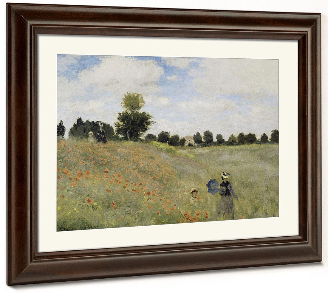 Coquelicots, Environs D'argenteuil By Claude Monet - Image 3
