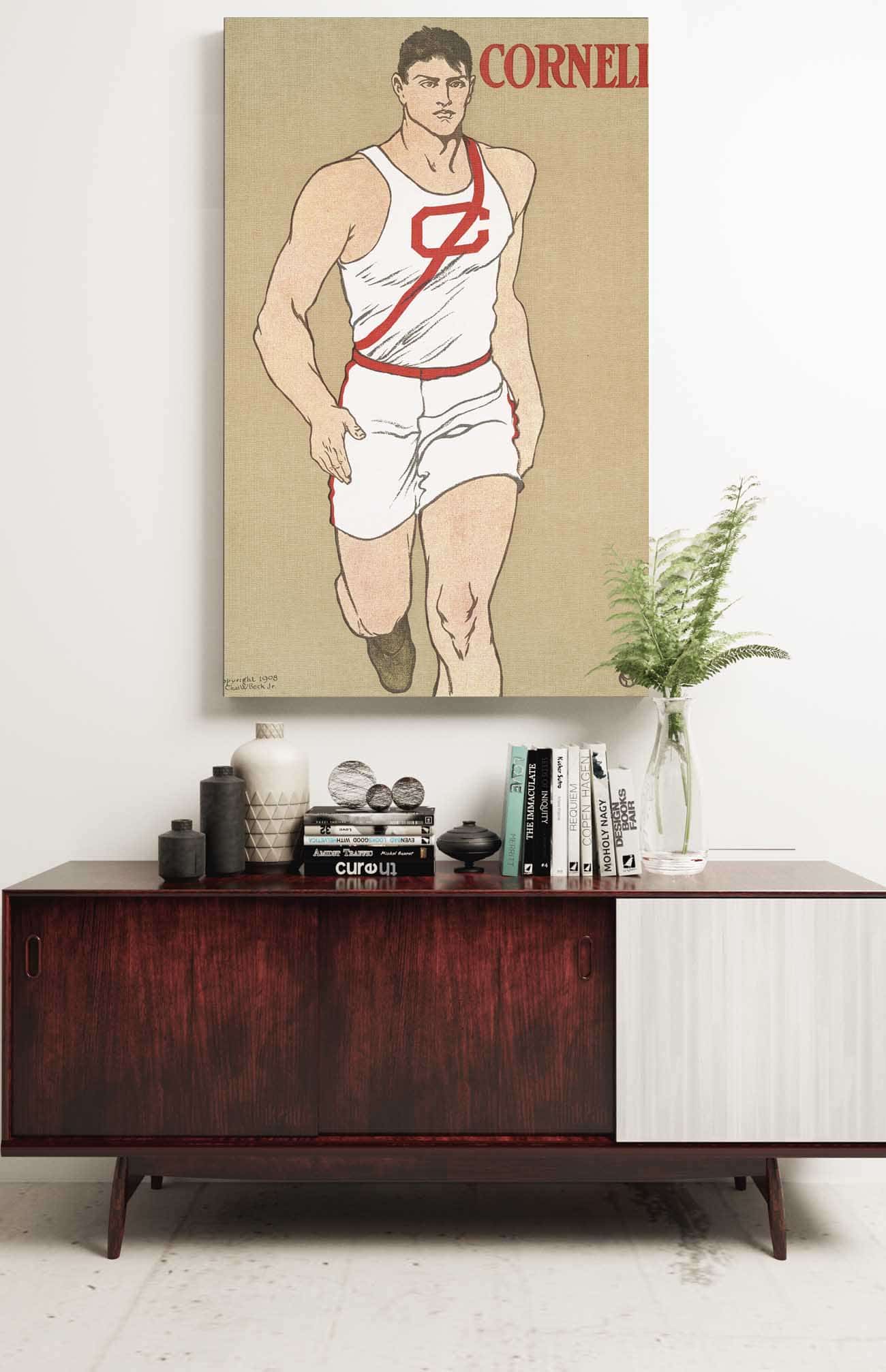 Cornell by Edward Penfield - Image 2