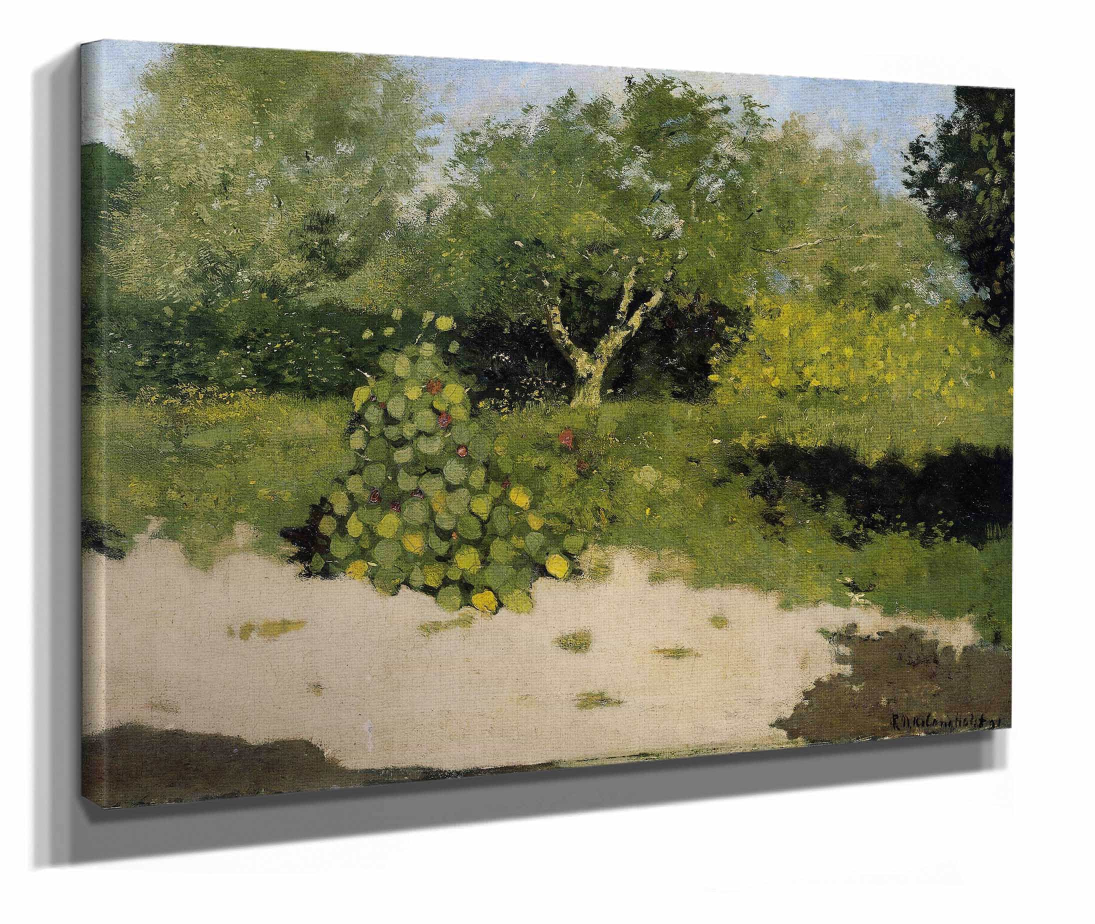 Corner Of A Garden With Nasturtiums by Richard Nicolaus Roland Holst - Image 2