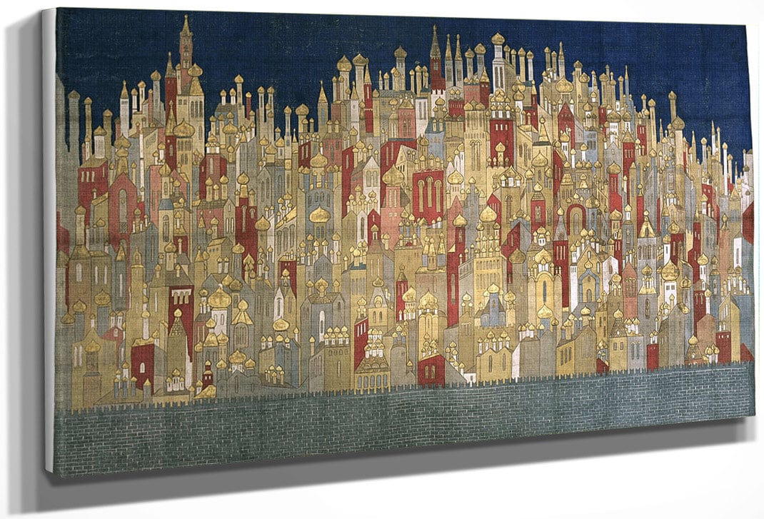 Coronation Backdrop For The Firebird 1926 By Natalia Goncharova