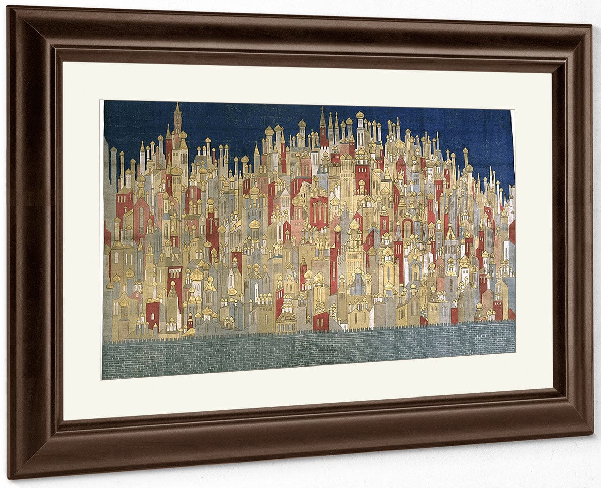 Coronation Backdrop For The Firebird 1926 By Natalia Goncharova - Image 5