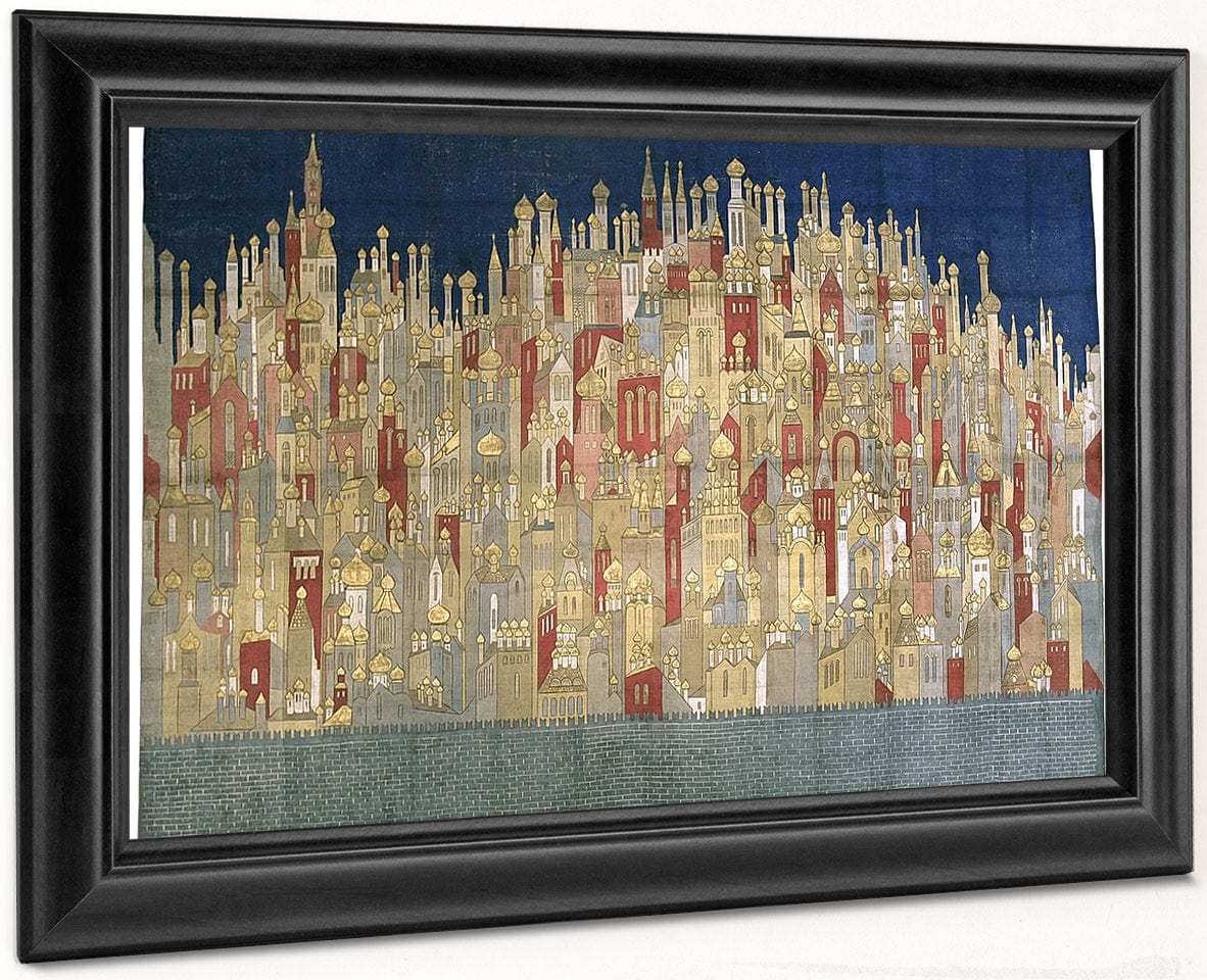 Coronation Backdrop For The Firebird 1926 By Natalia Goncharova - Image 8