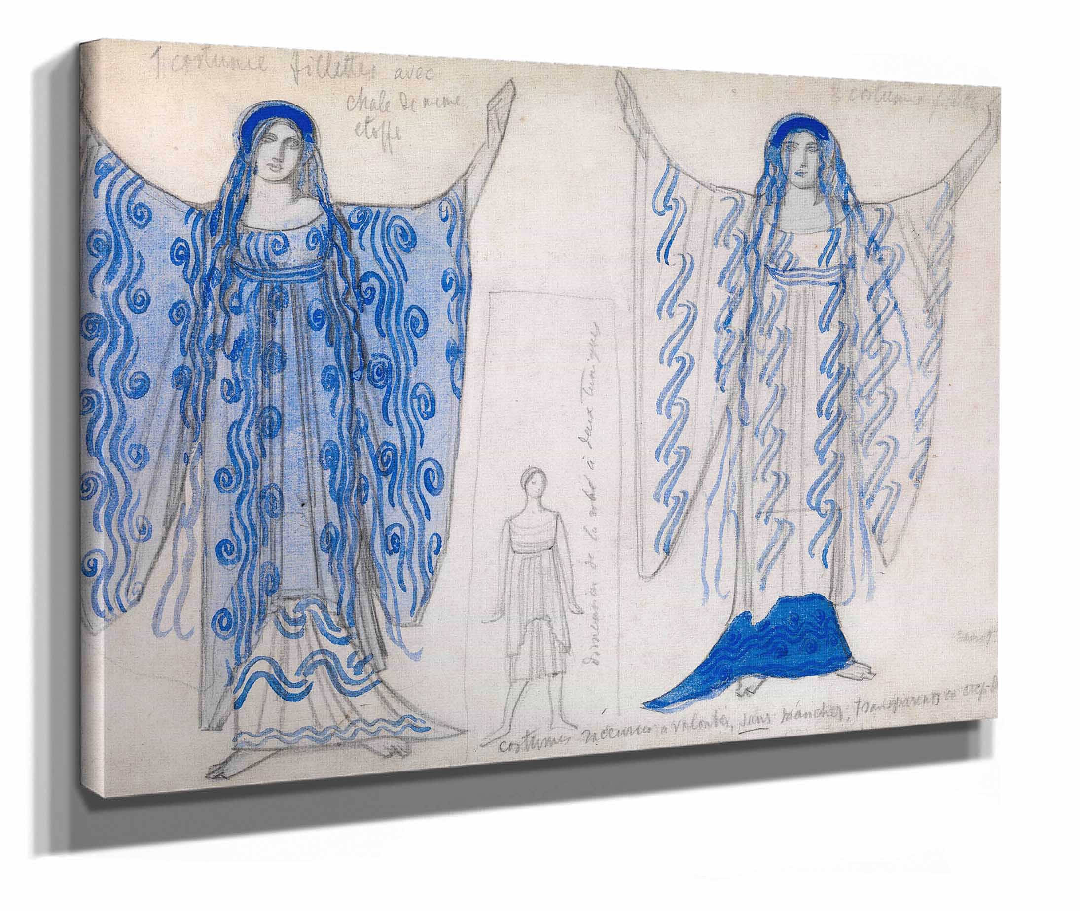 Costume Design For Phaedra by Leon Bakst - Image 2