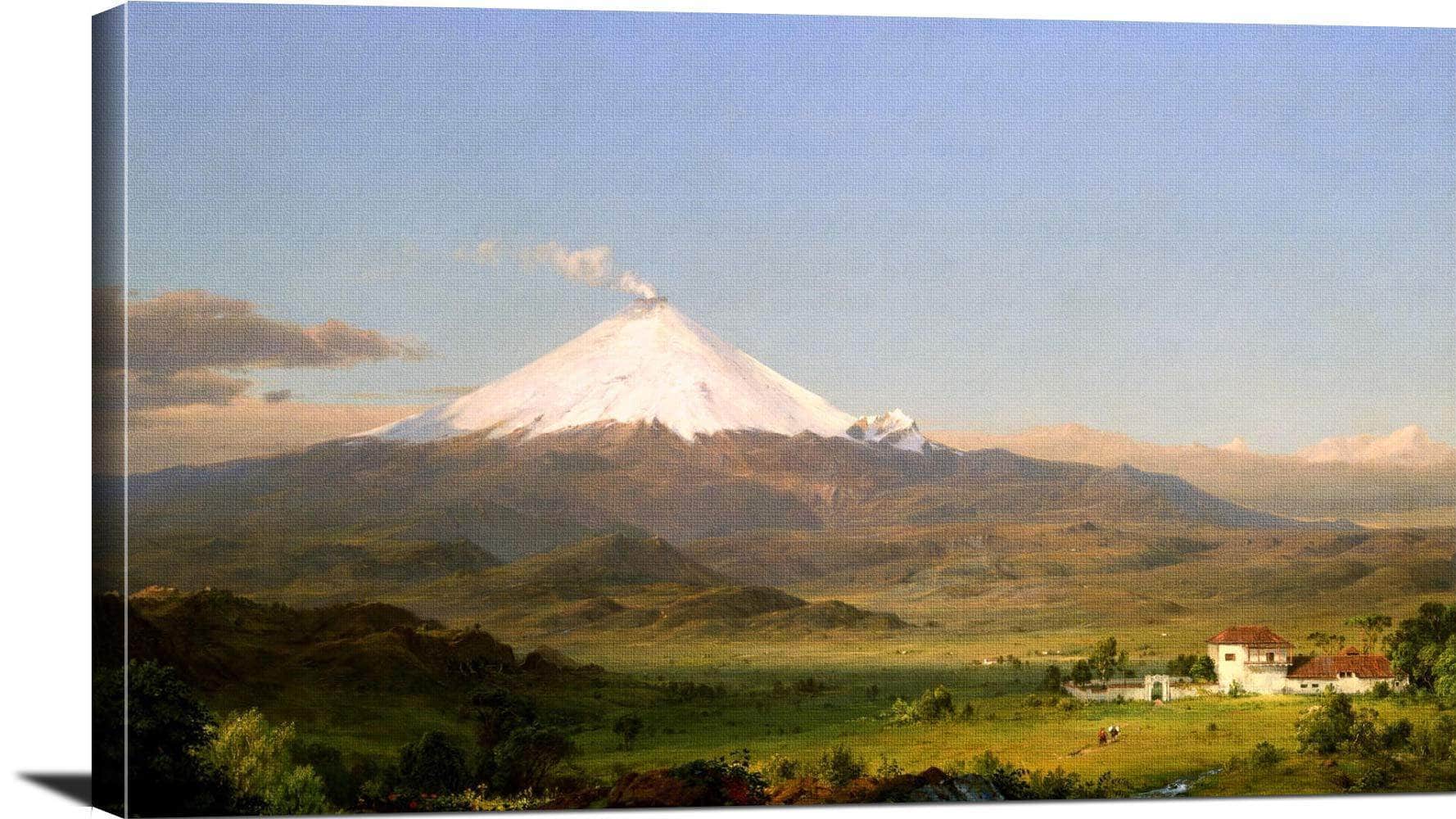 Cotopaxi Painting Frederic Edwin Church Canvas Art - Image 3