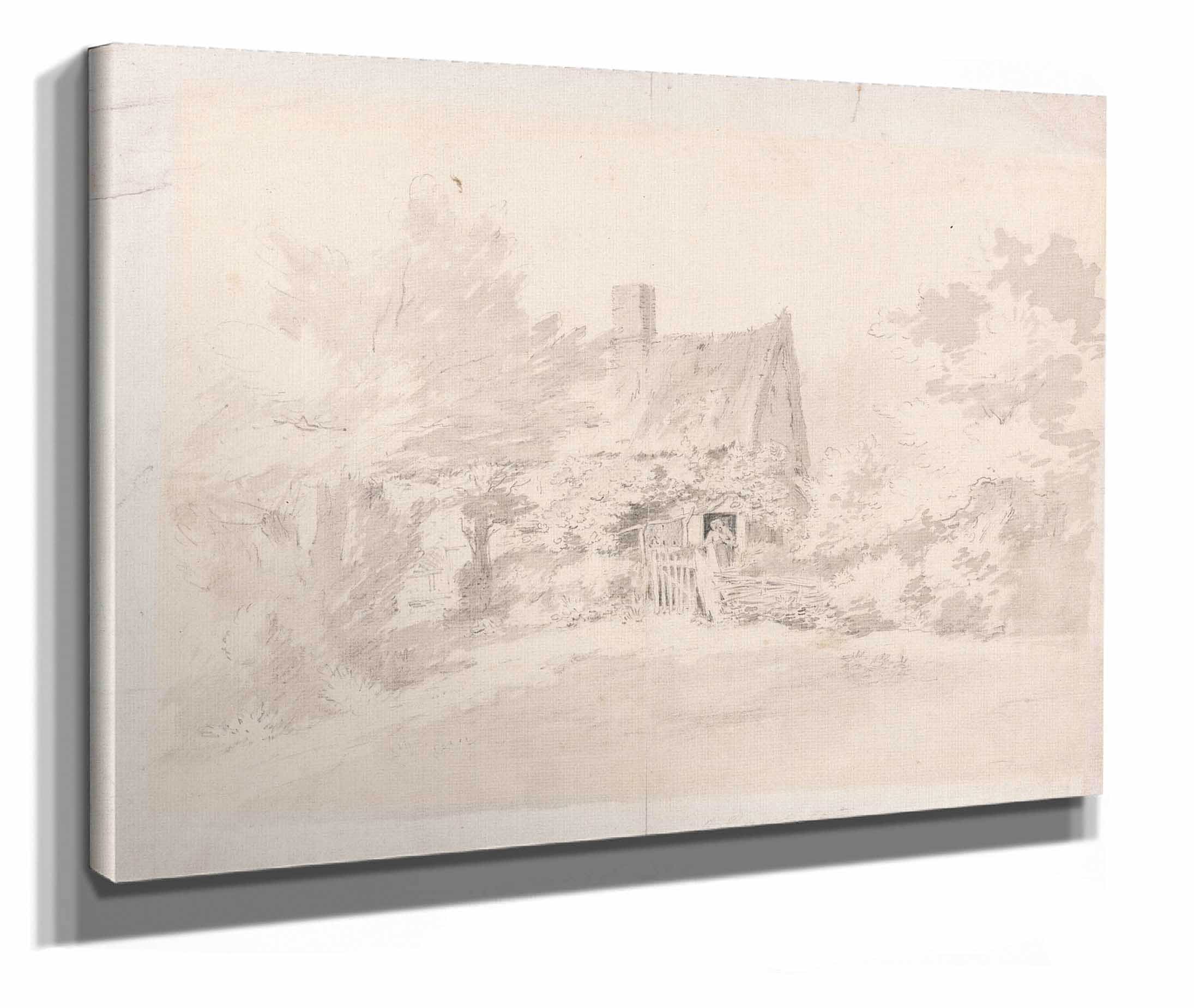 Cottage Among Trees by John Constable - Image 2