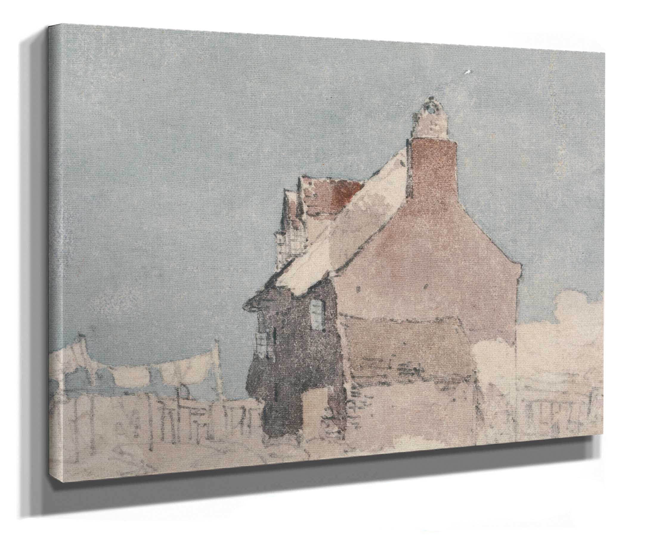 Cottage At Northfleet Kent by David Cox - Image 2