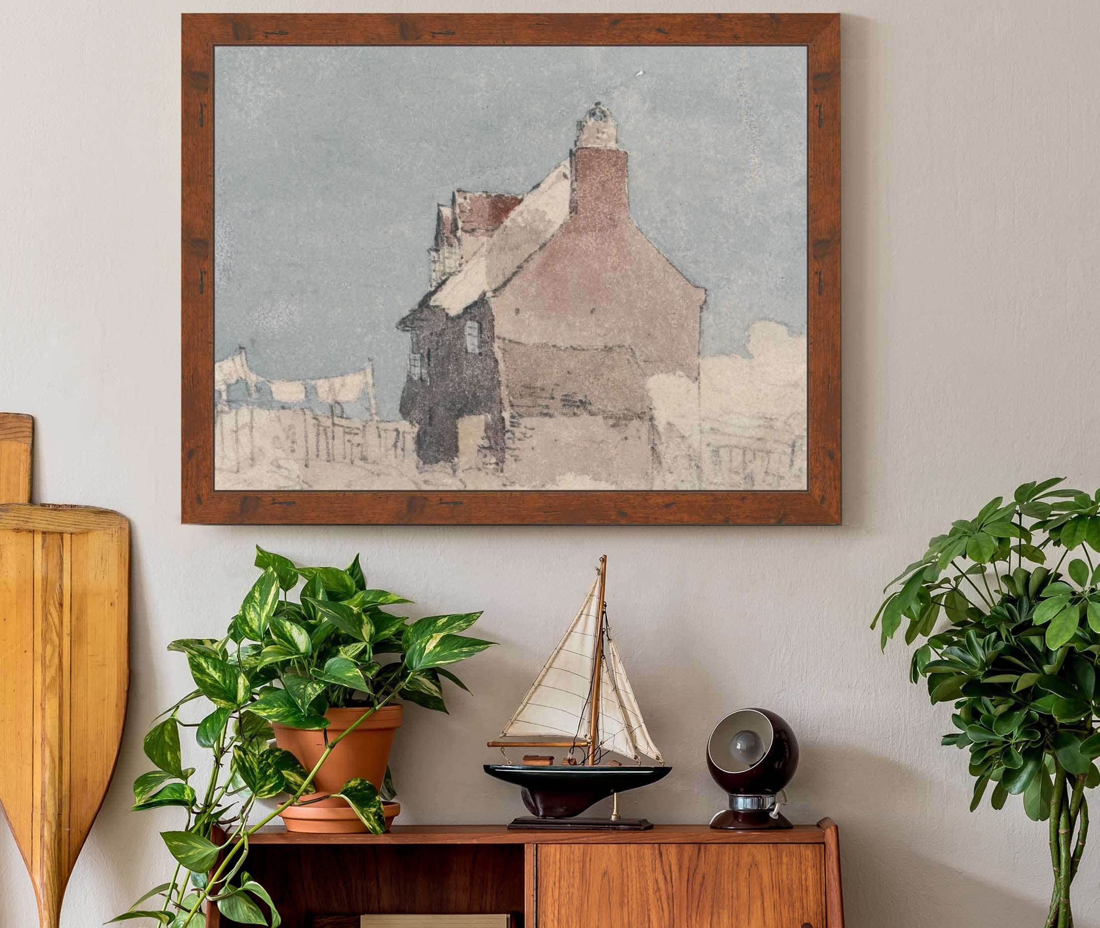Cottage At Northfleet Kent by David Cox - Image 3