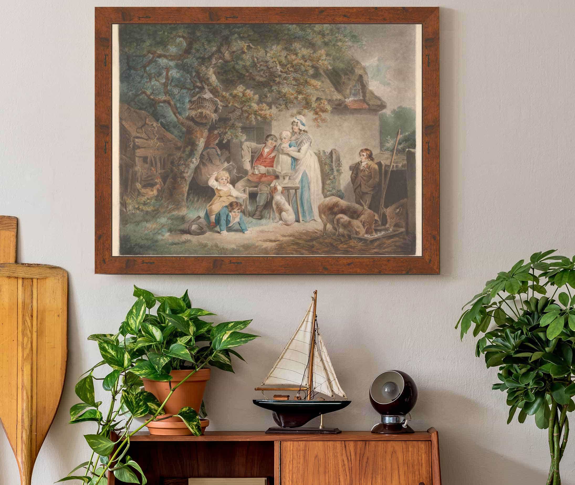Cottagers by George Morland - Image 3