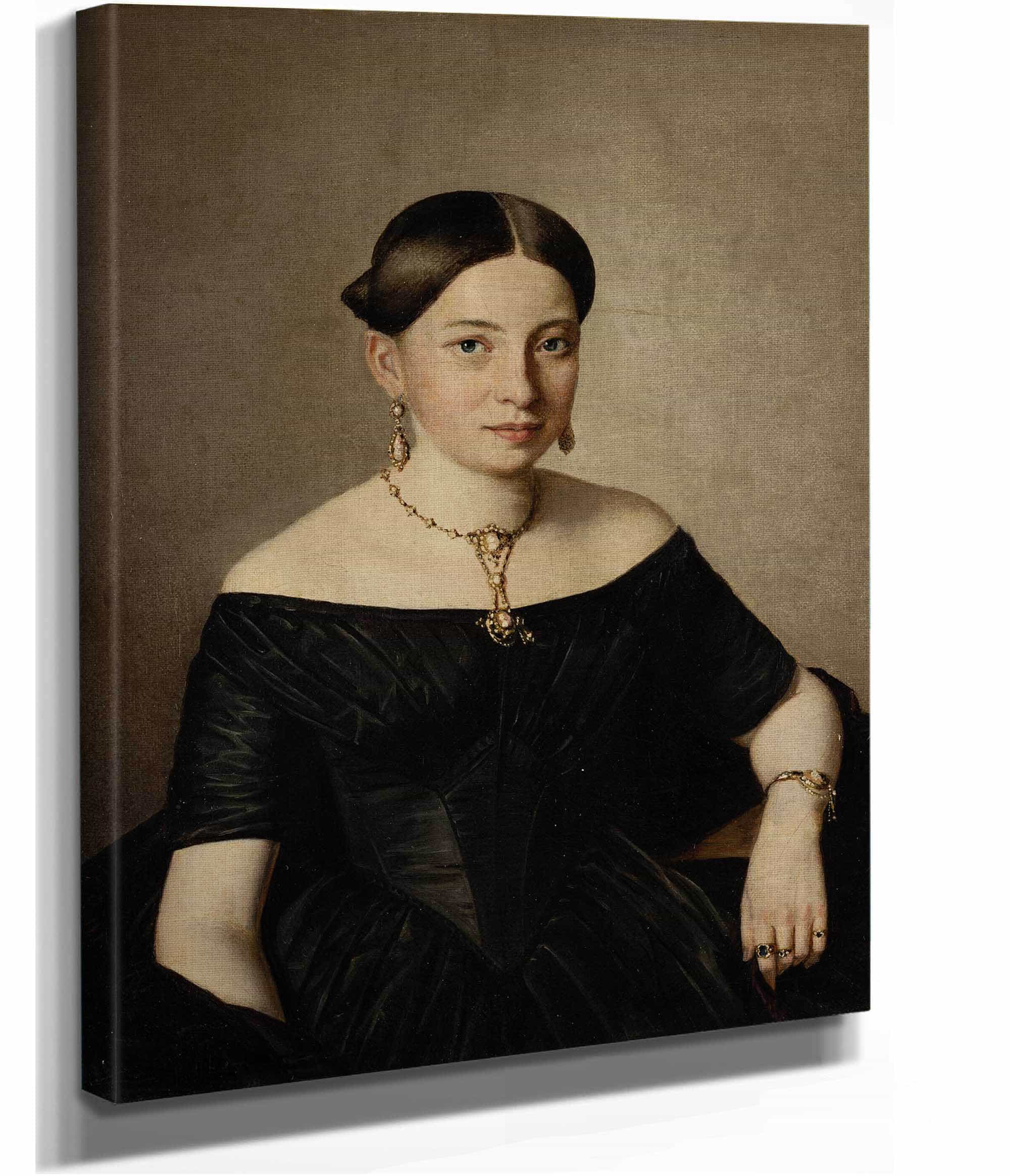 Countess Dimitri Tatischeff by Ferdinand Georg Waldmuller - Image 2