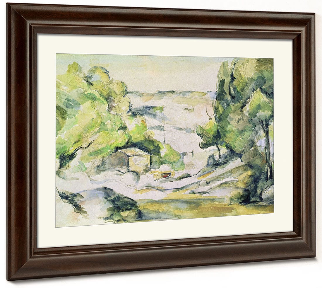 Countryside In Provence 1 By Paul Cezanne - Image 2