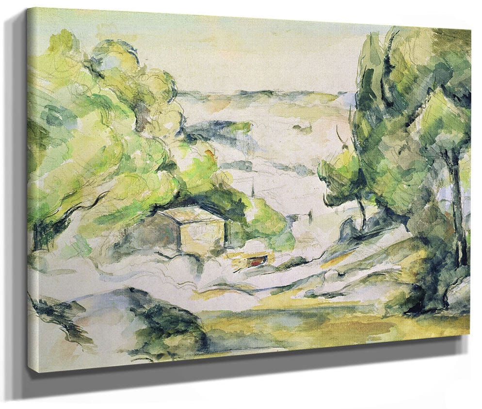 Countryside In Provence 1 By Paul Cezanne - Image 4