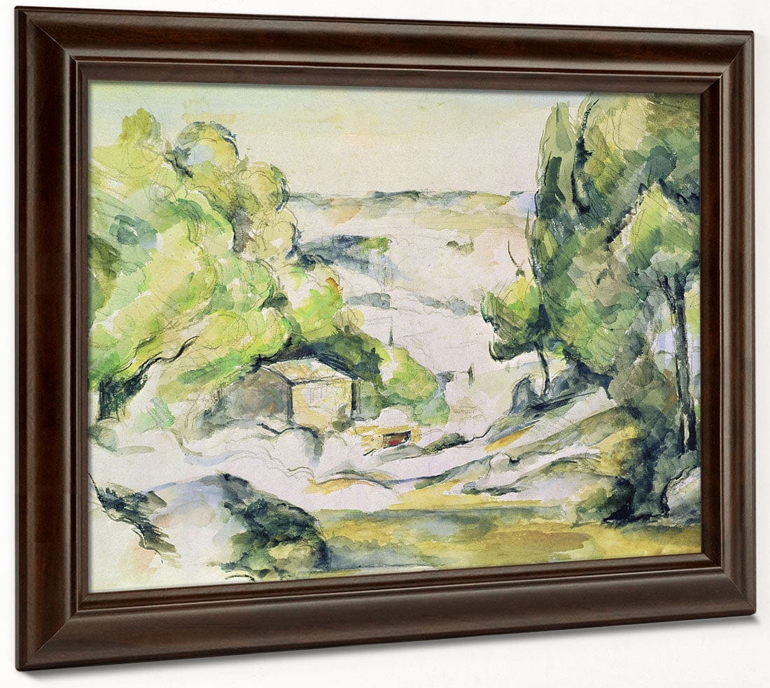 Countryside In Provence 1 By Paul Cezanne - Image 5