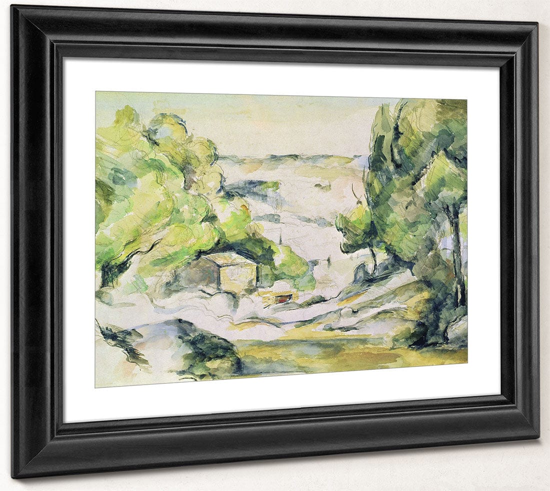 Countryside In Provence By Paul Cezanne - Image 4