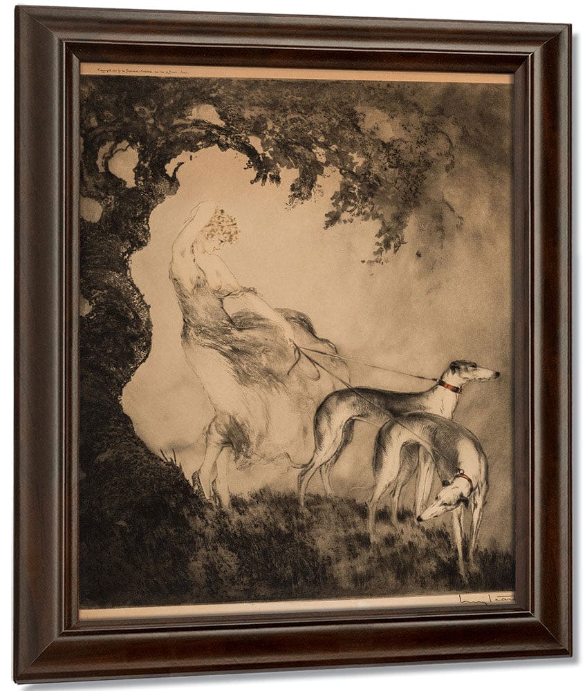 Coup De Vint 1925 By Louis Icart - Image 5