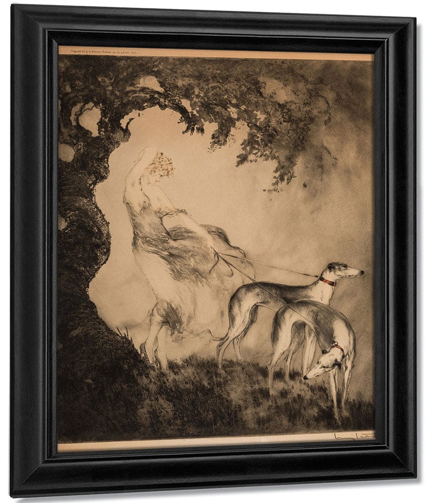 Coup De Vint 1925 By Louis Icart - Image 7
