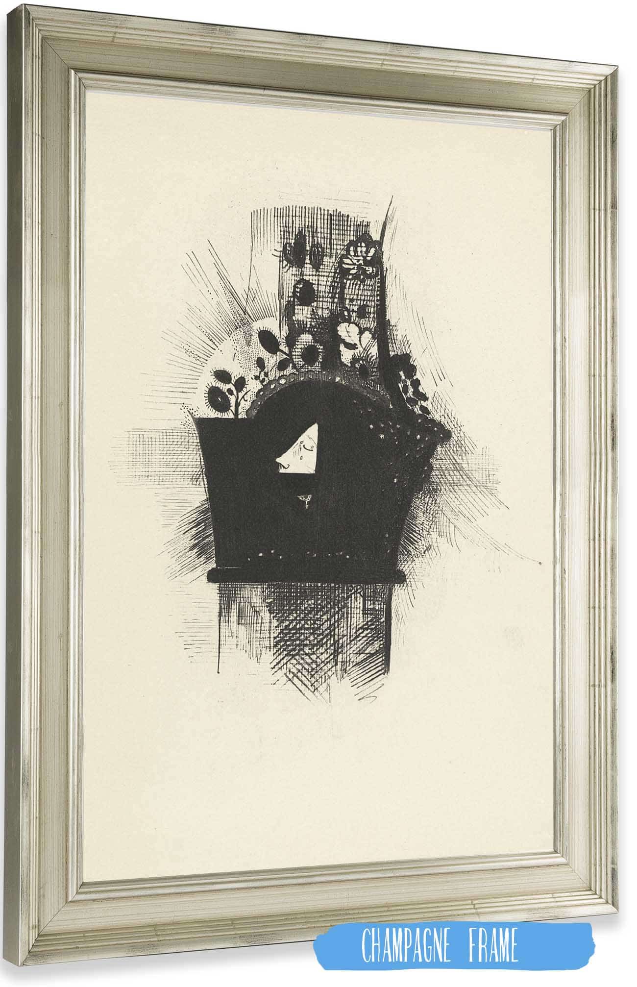 Couverture Frontispice by Odilon Redon