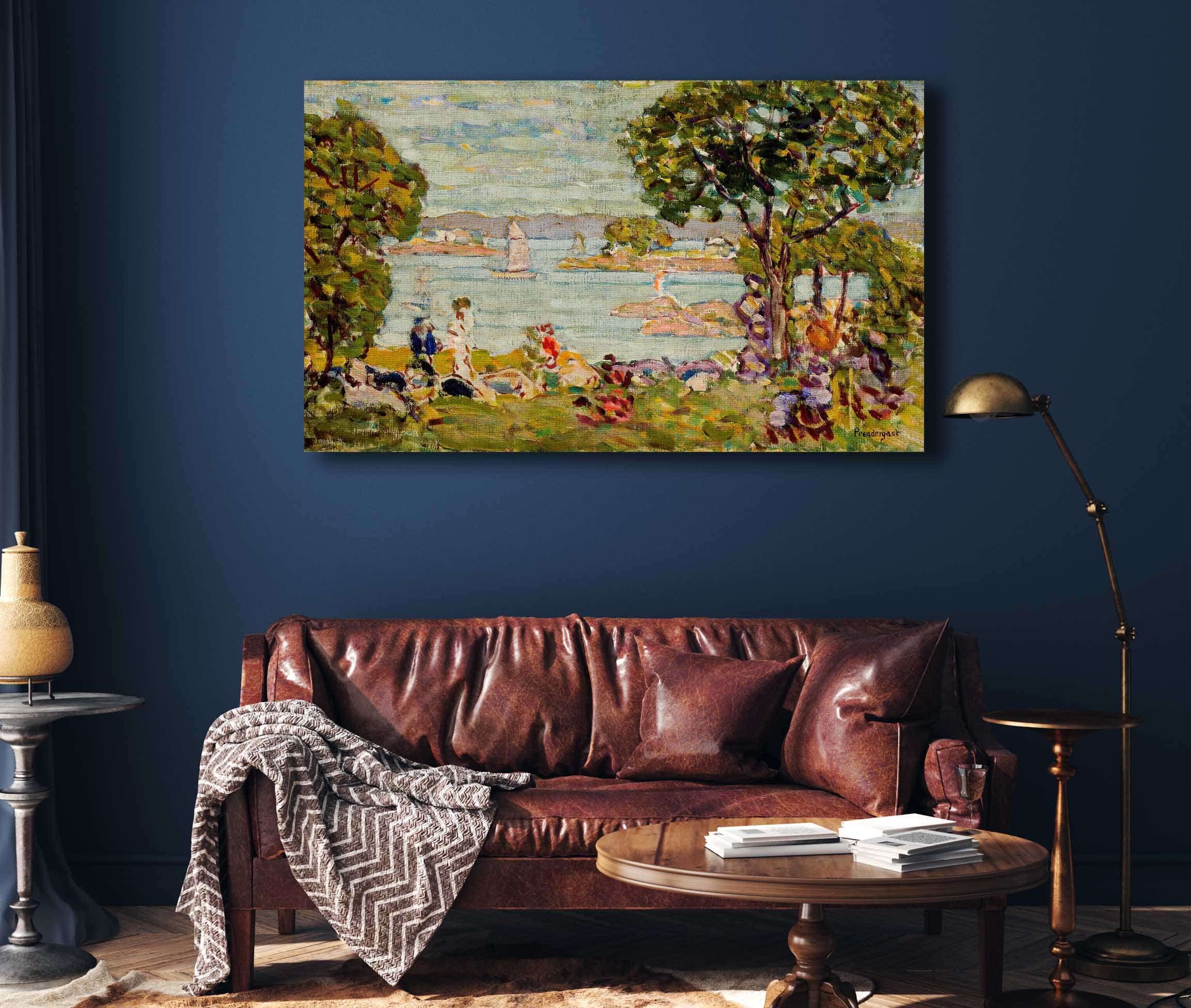 Cove Maine by Maurice Prendergast - Image 4