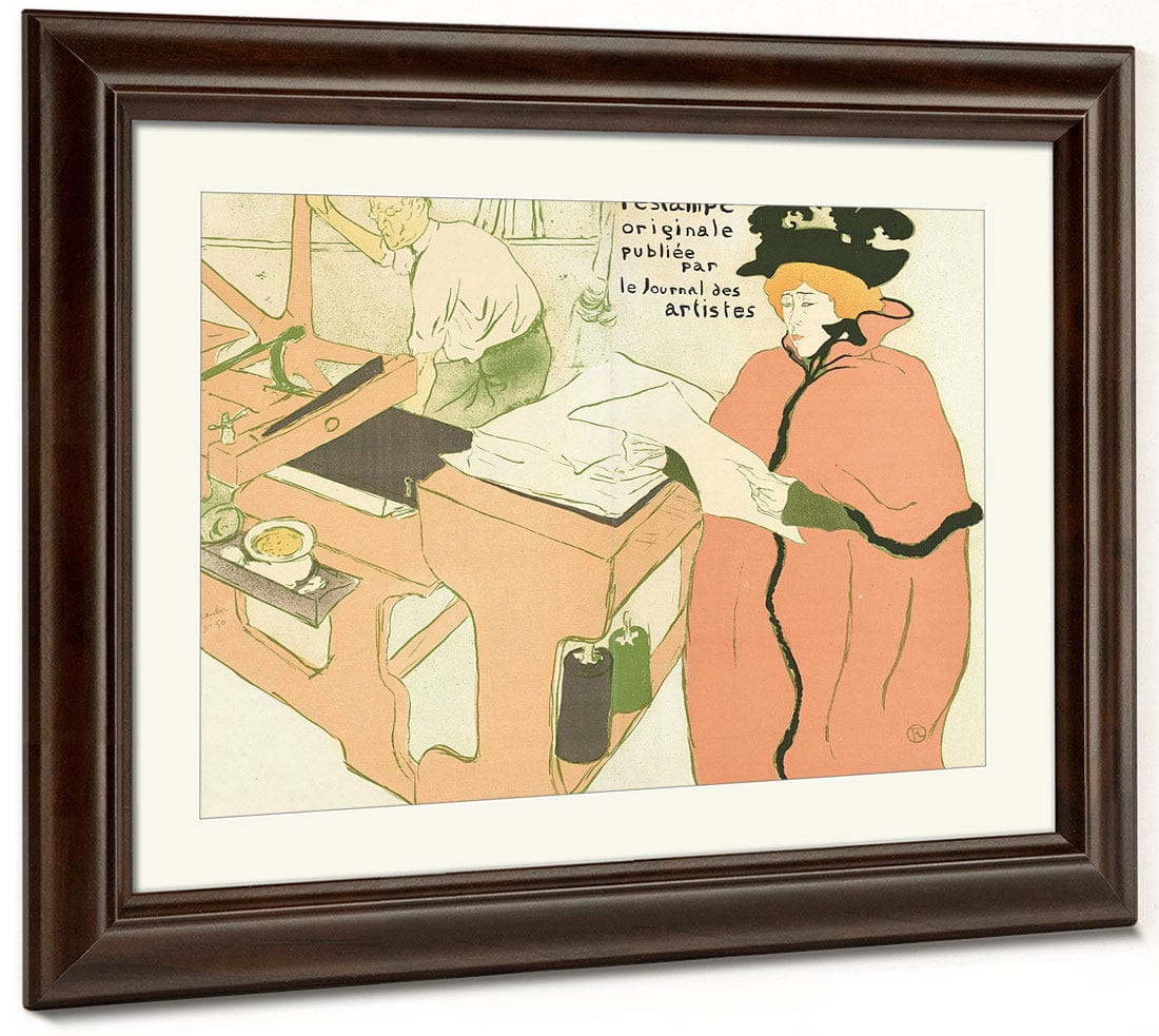 Cover For The Album L 2039 Estampe 1 1893 By Henri De Toulouse Lautrec - Image 5