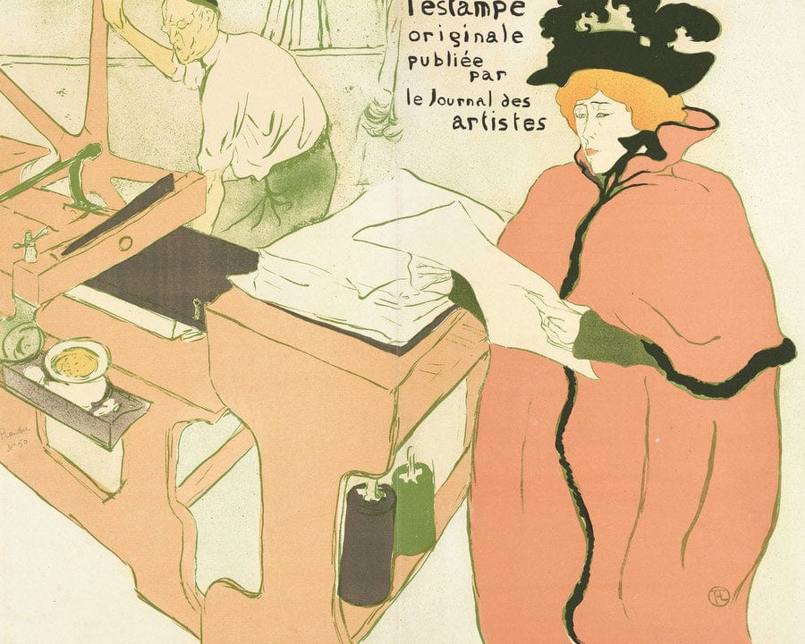 Cover For The Album L 2039 Estampe 1 1893 By Henri De Toulouse Lautrec - Image 7