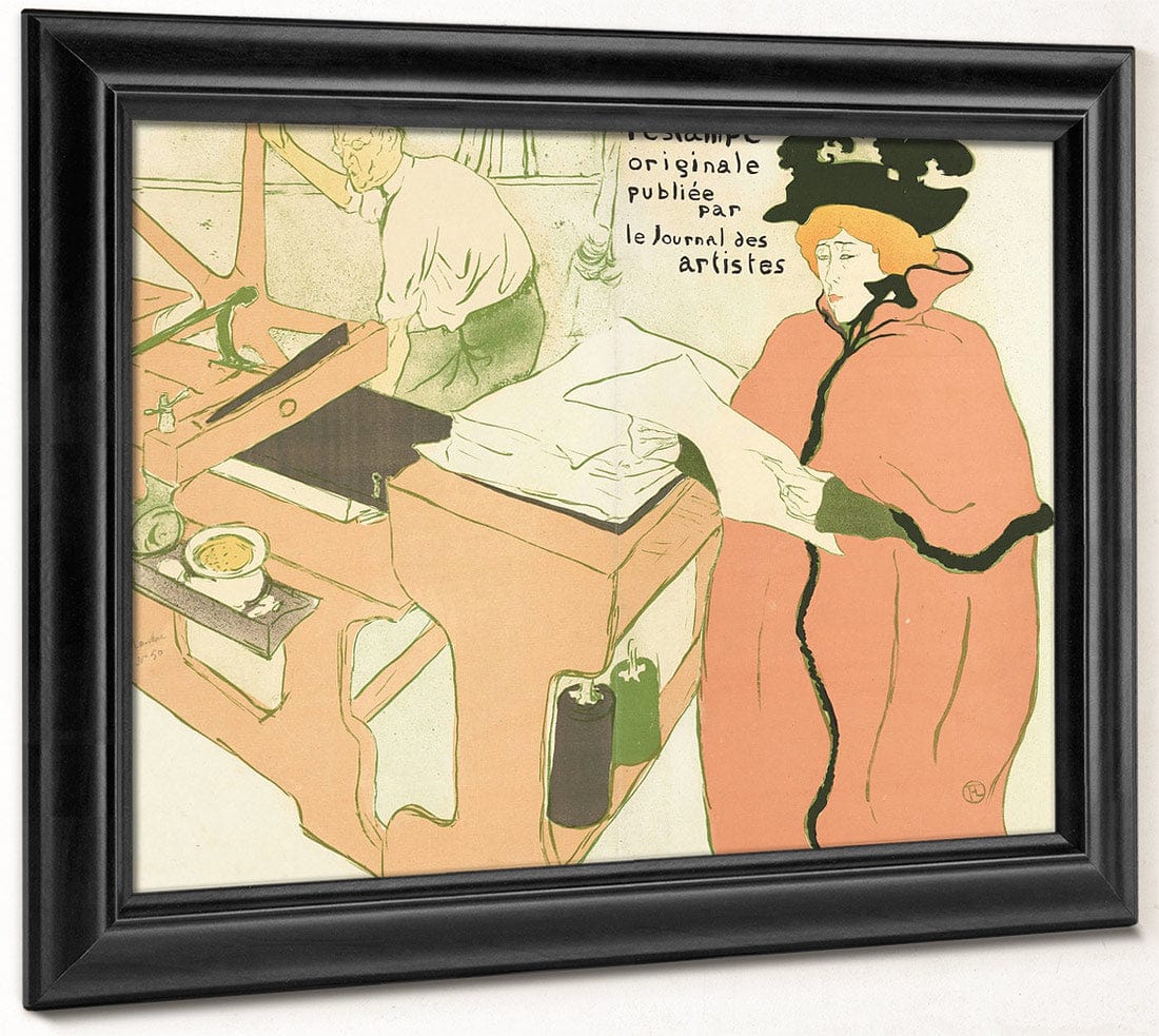 Cover For The Album L 2039 Estampe 1 1893 By Henri De Toulouse Lautrec - Image 8