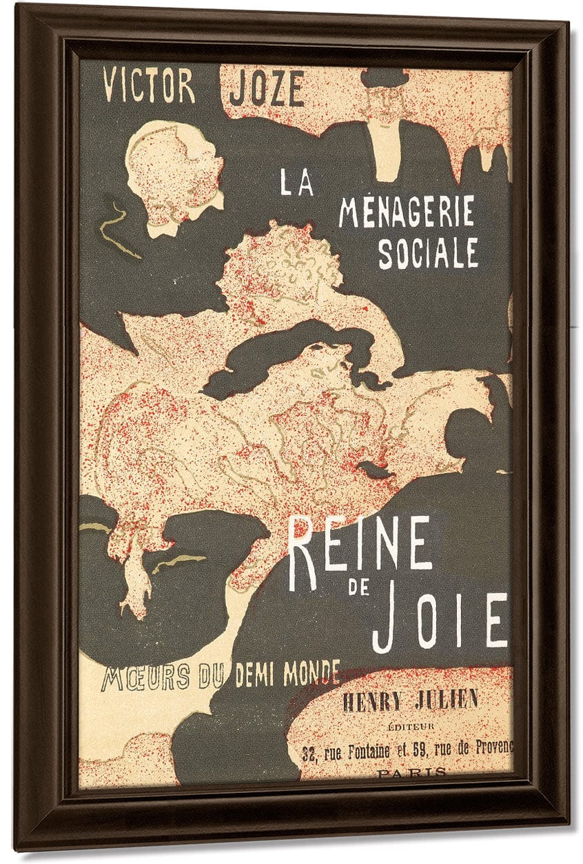 Cover For The Book Reine De Joie (Queen Of Joy) By Pierre Bonnard - Image 4