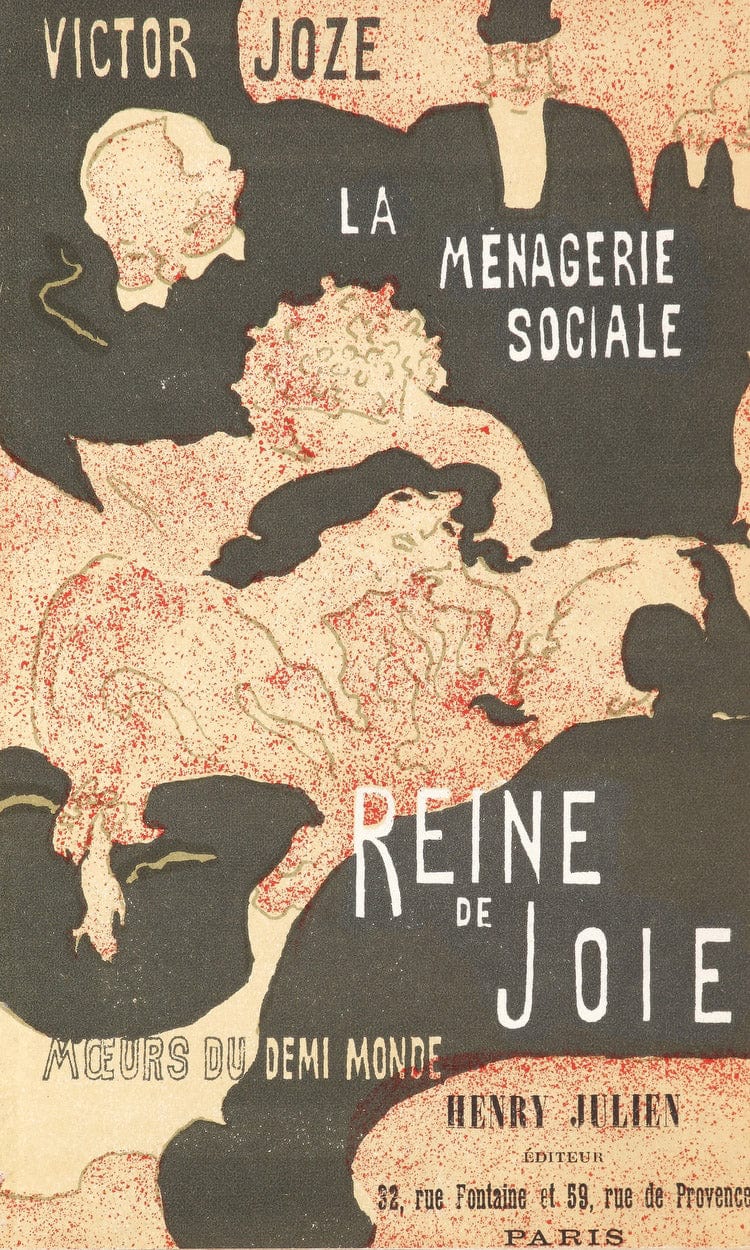 Cover For The Book Reine De Joie (Queen Of Joy) By Pierre Bonnard - Image 5
