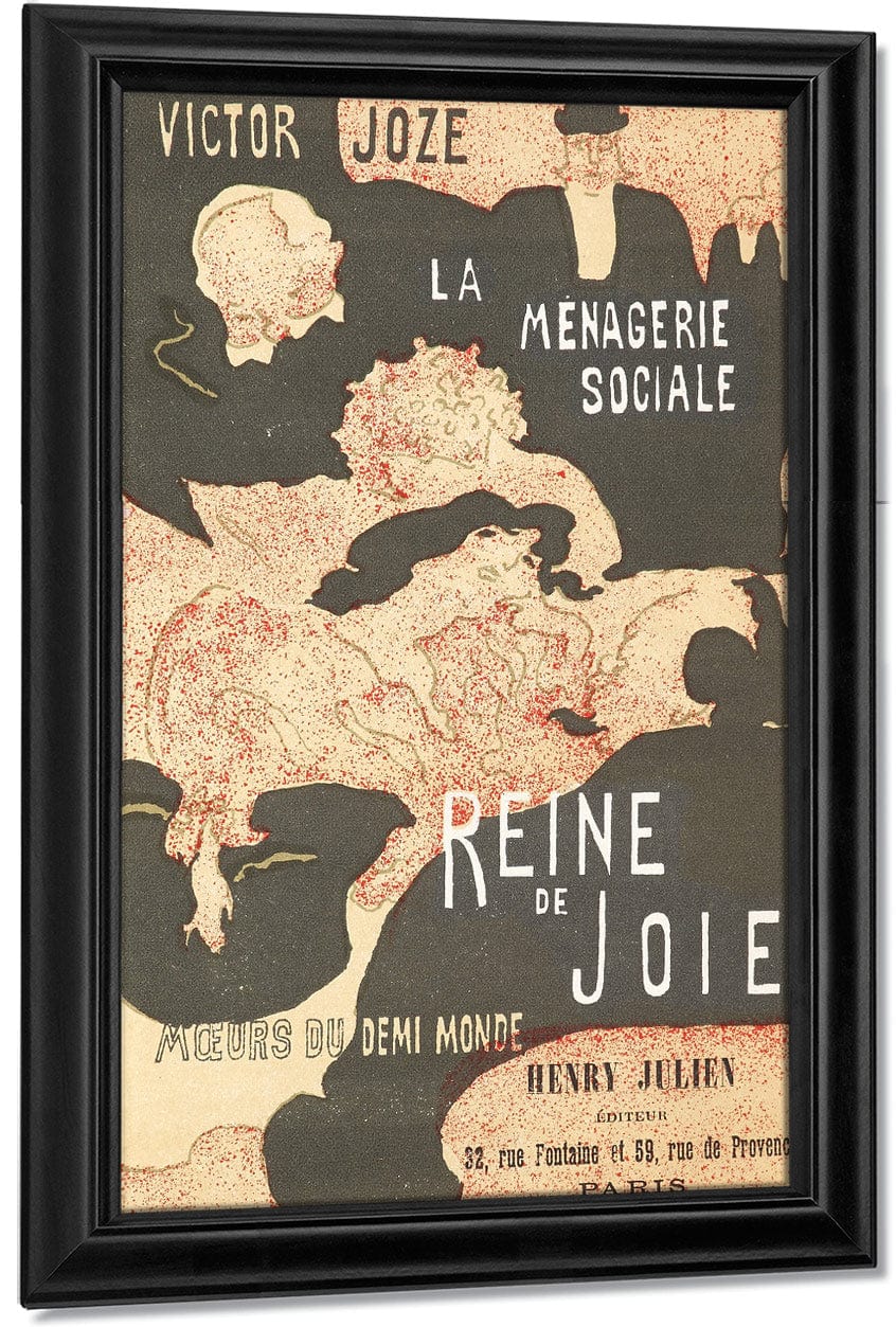Cover For The Book Reine De Joie (Queen Of Joy) By Pierre Bonnard - Image 6