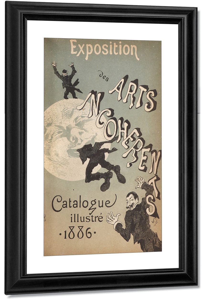Cover Illustration For Exposition Des Arts Incoherents By Jules Cheret - Image 3