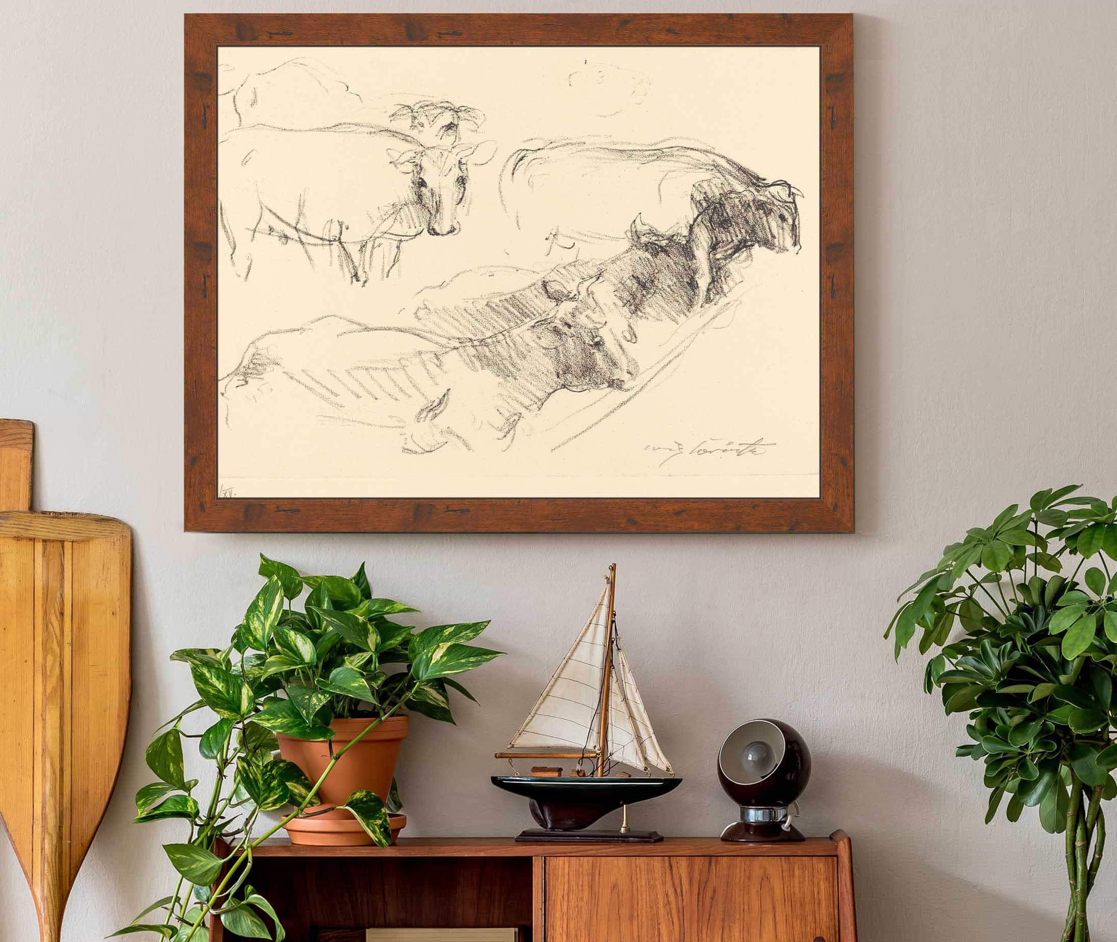 Cows Kuhe by Lovis Corinth - Image 3