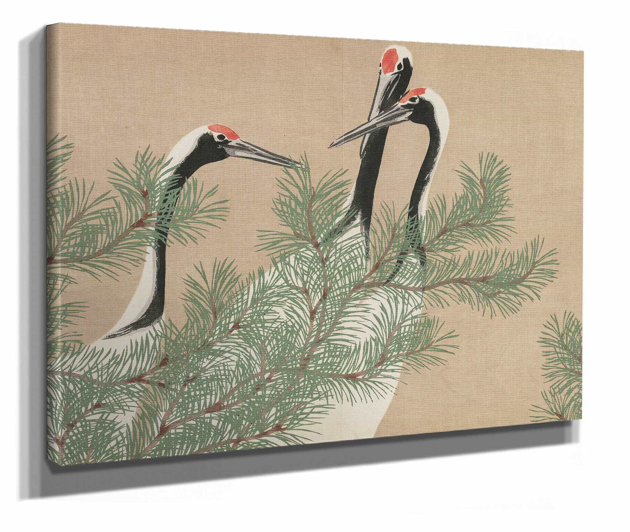 Cranes Tsuru by Kamisaka Sekka - Image 2