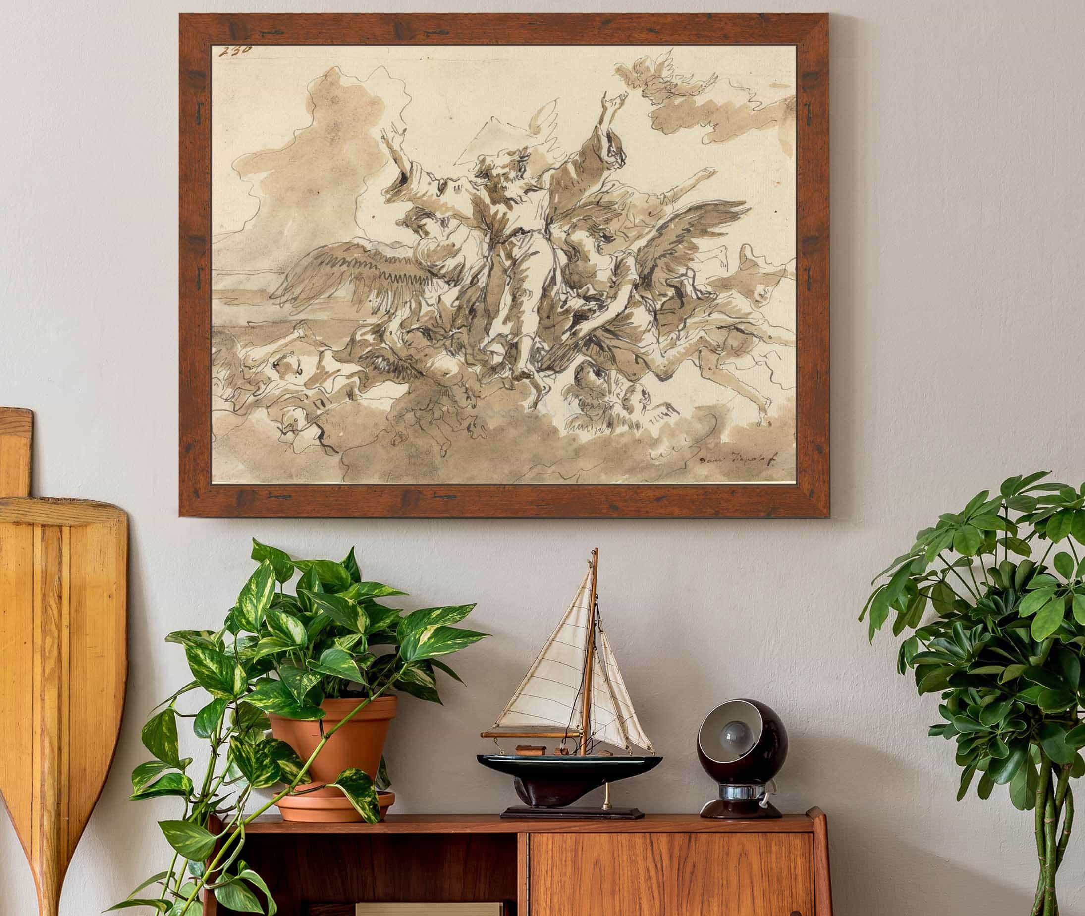 Creation Of The Universe by Giovanni Domenico Tiepolo - Image 3
