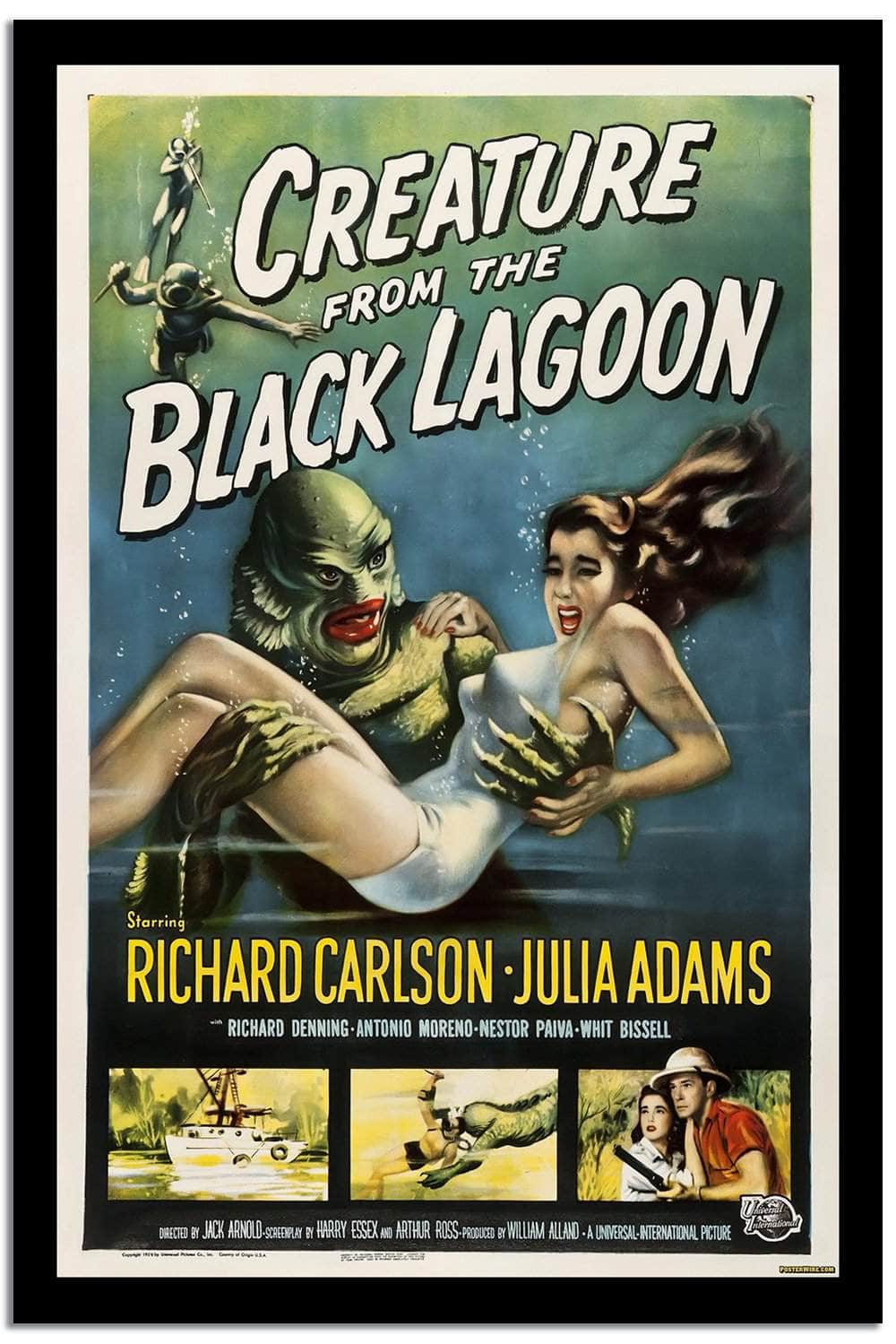 Creature From The Black Lagoon  Vintage Poster - Image 2