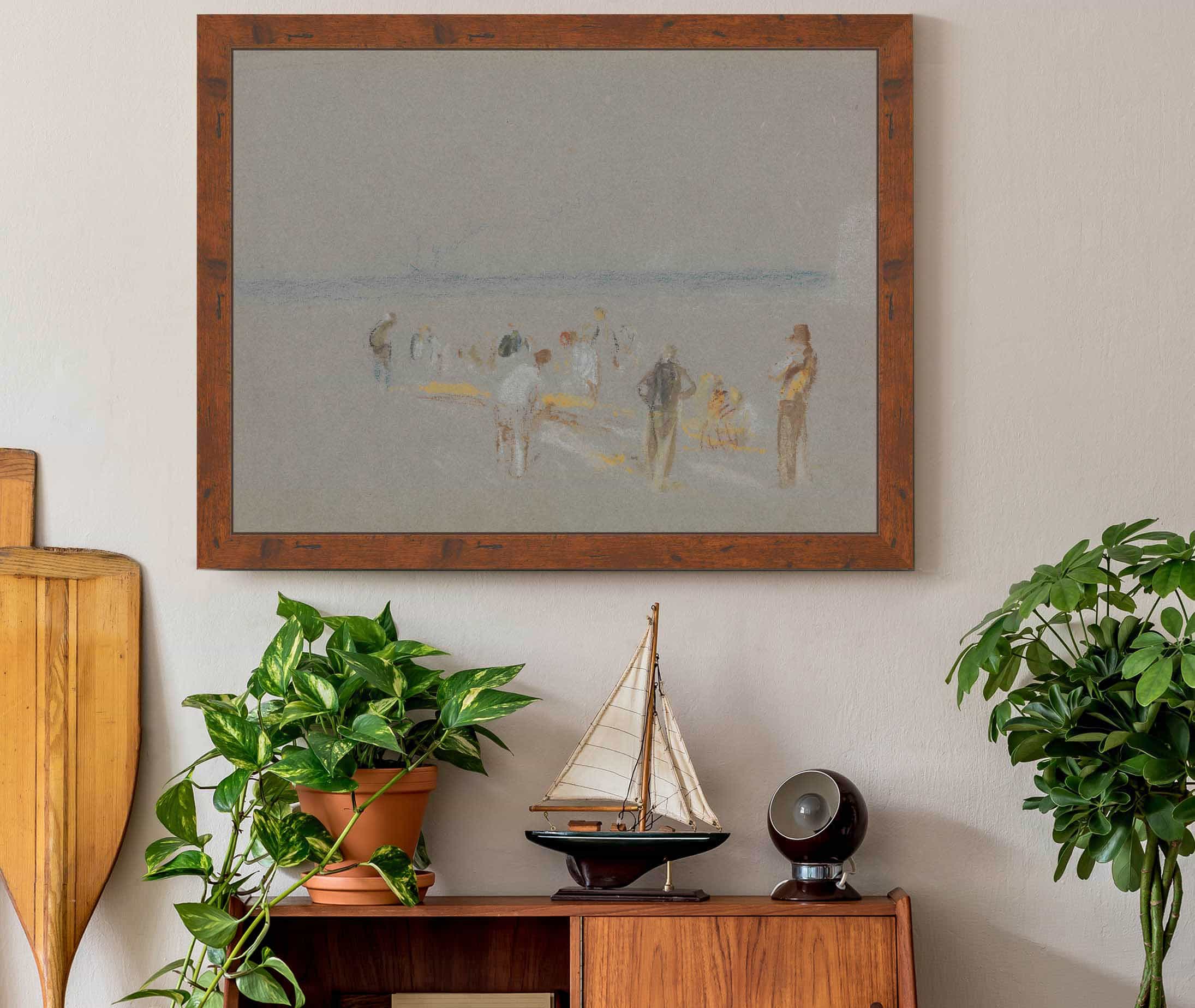 Cricket On The Goodwin Sands by Joseph Mallord William Turner - Image 3