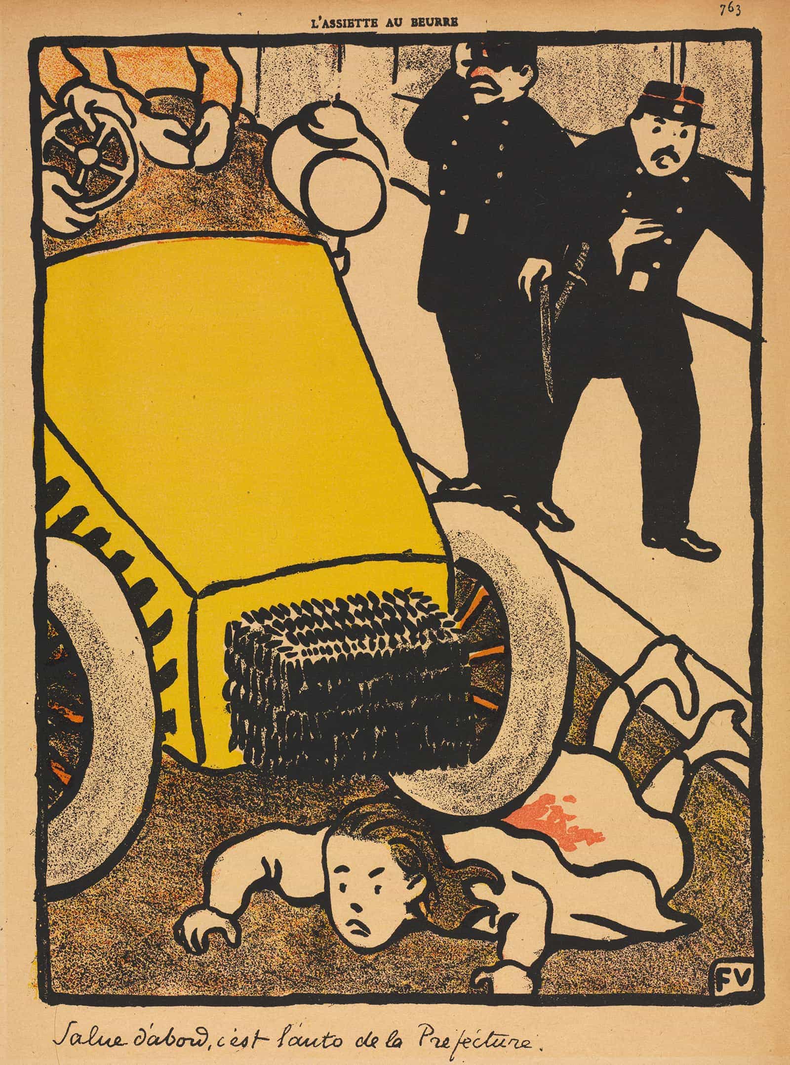 Crimes And Punishments Vi Salute First by Felix Vallotton