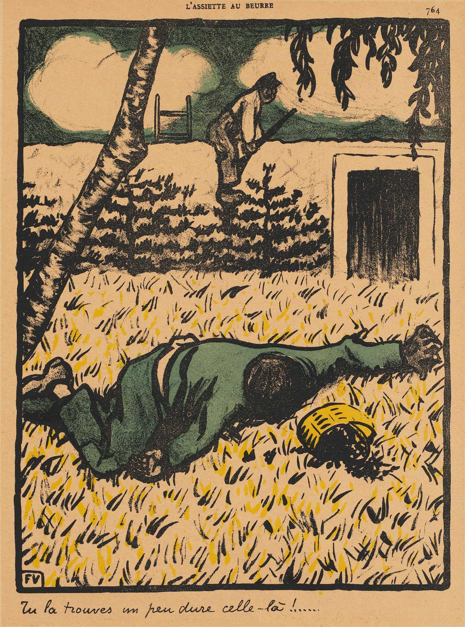 Crimes And Punishments Vii Youll Find Thats Rather A Hard One by Felix Vallotton