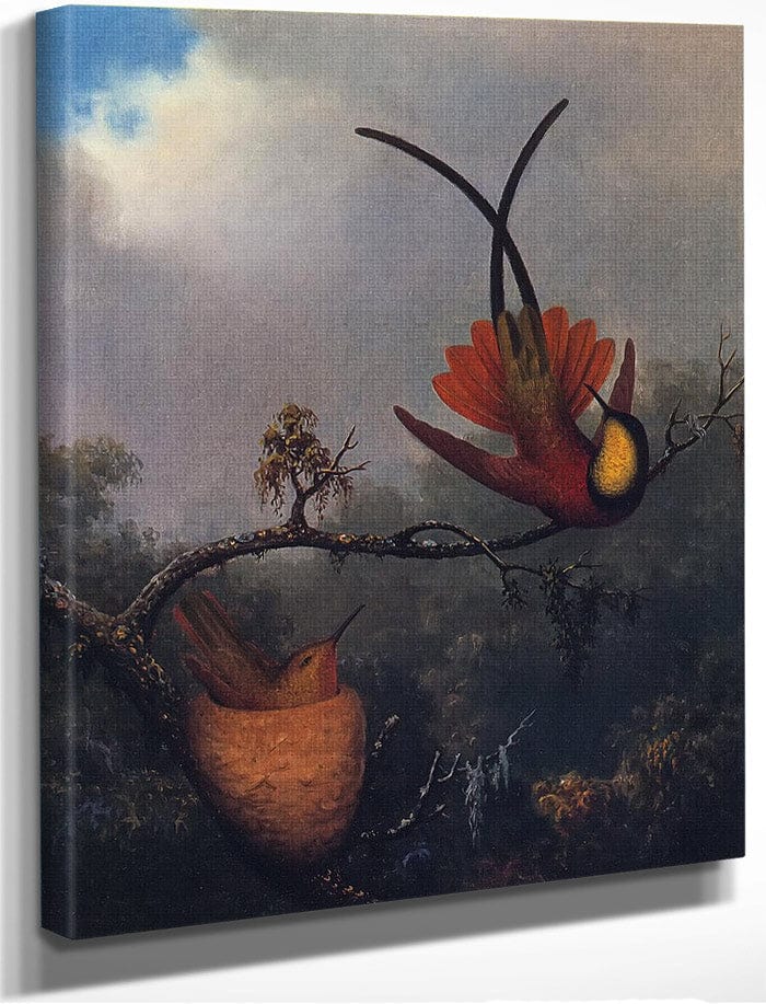 Crimson Topaz By Martin Johnson Heade