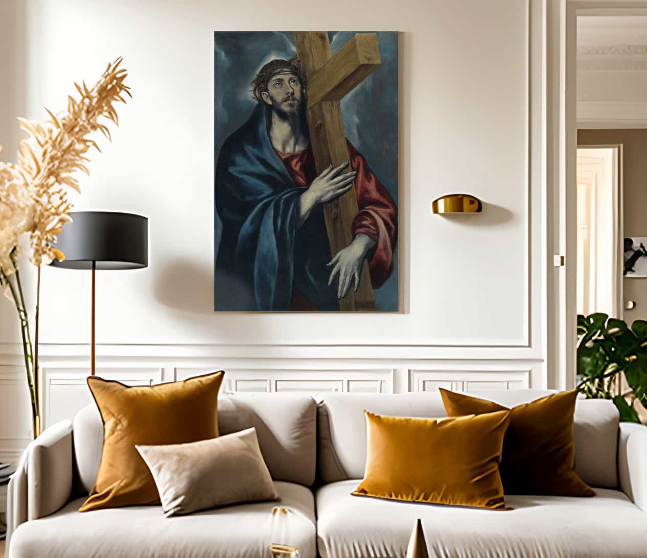 Crist Amb La Creu By El Greco - Image 2