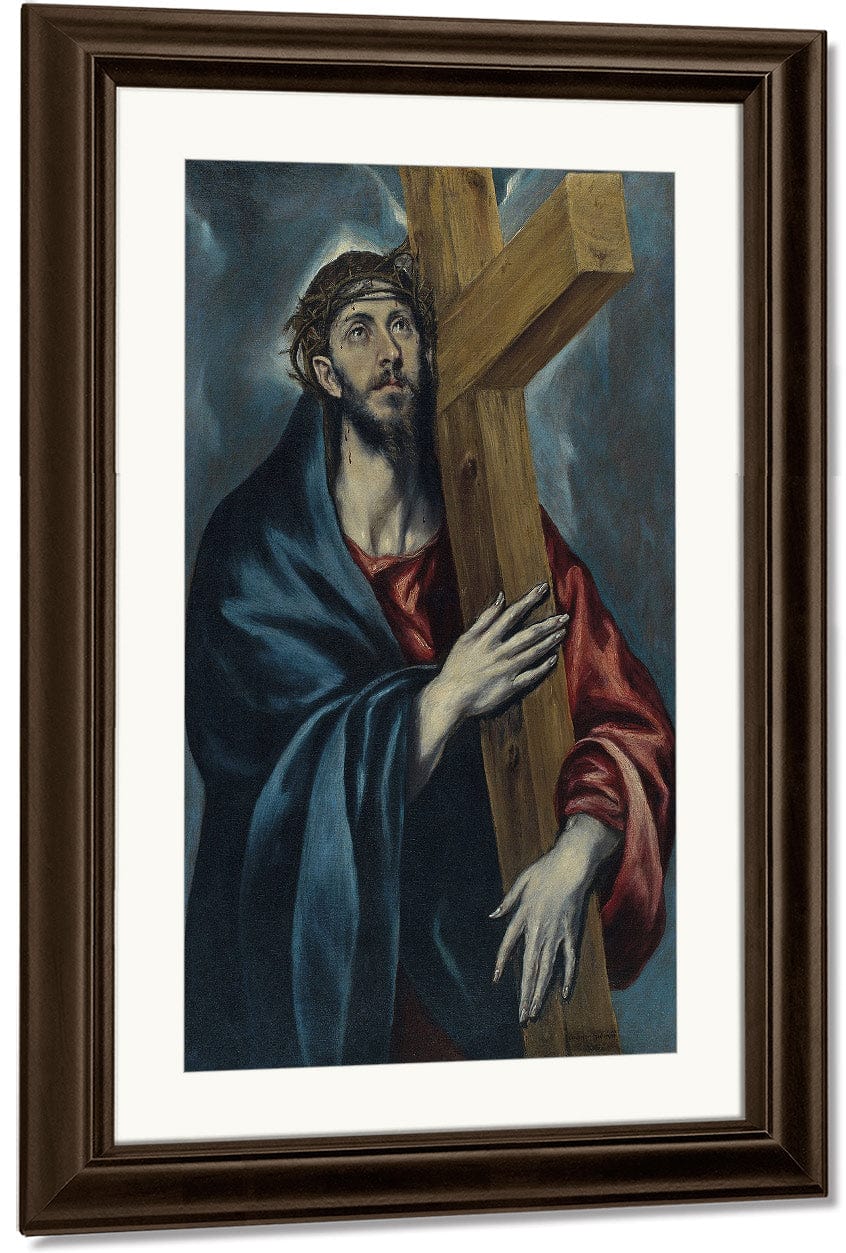 Crist Amb La Creu By El Greco - Image 4