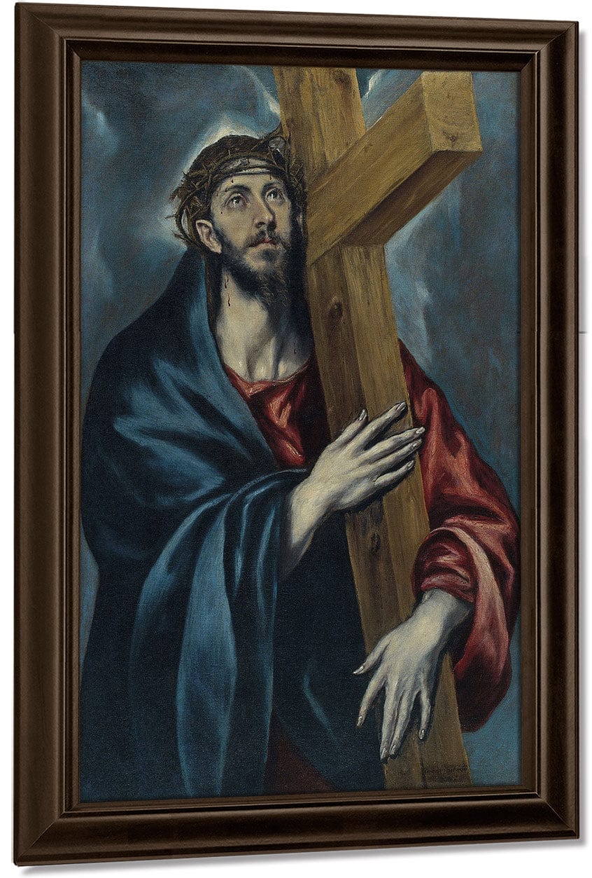 Crist Amb La Creu By El Greco - Image 5