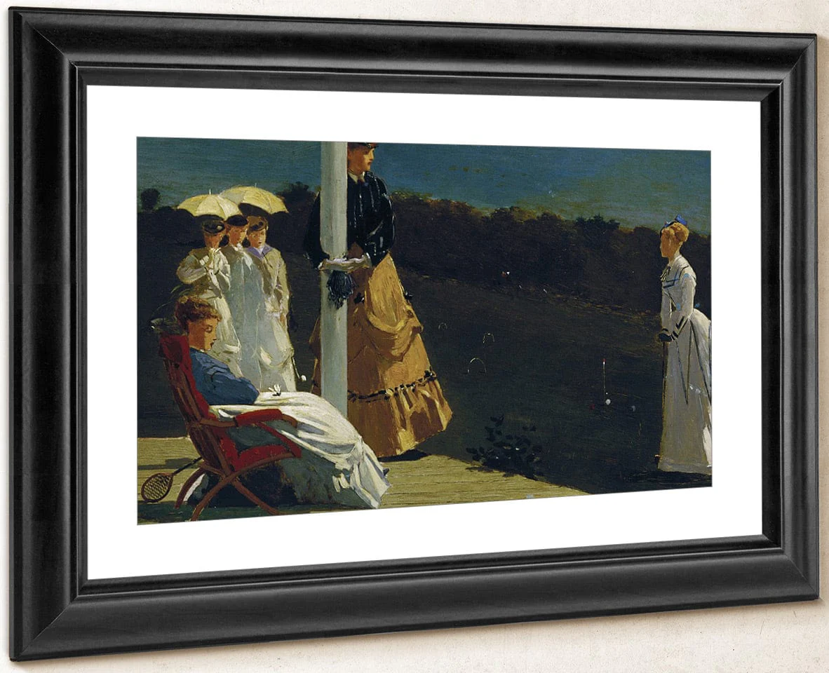 Croquet Match By Winslow Homer - Image 4