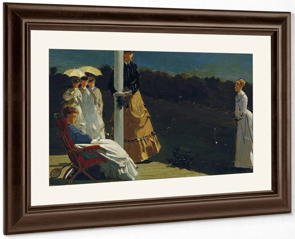 Croquet Match By Winslow Homer - Image 5