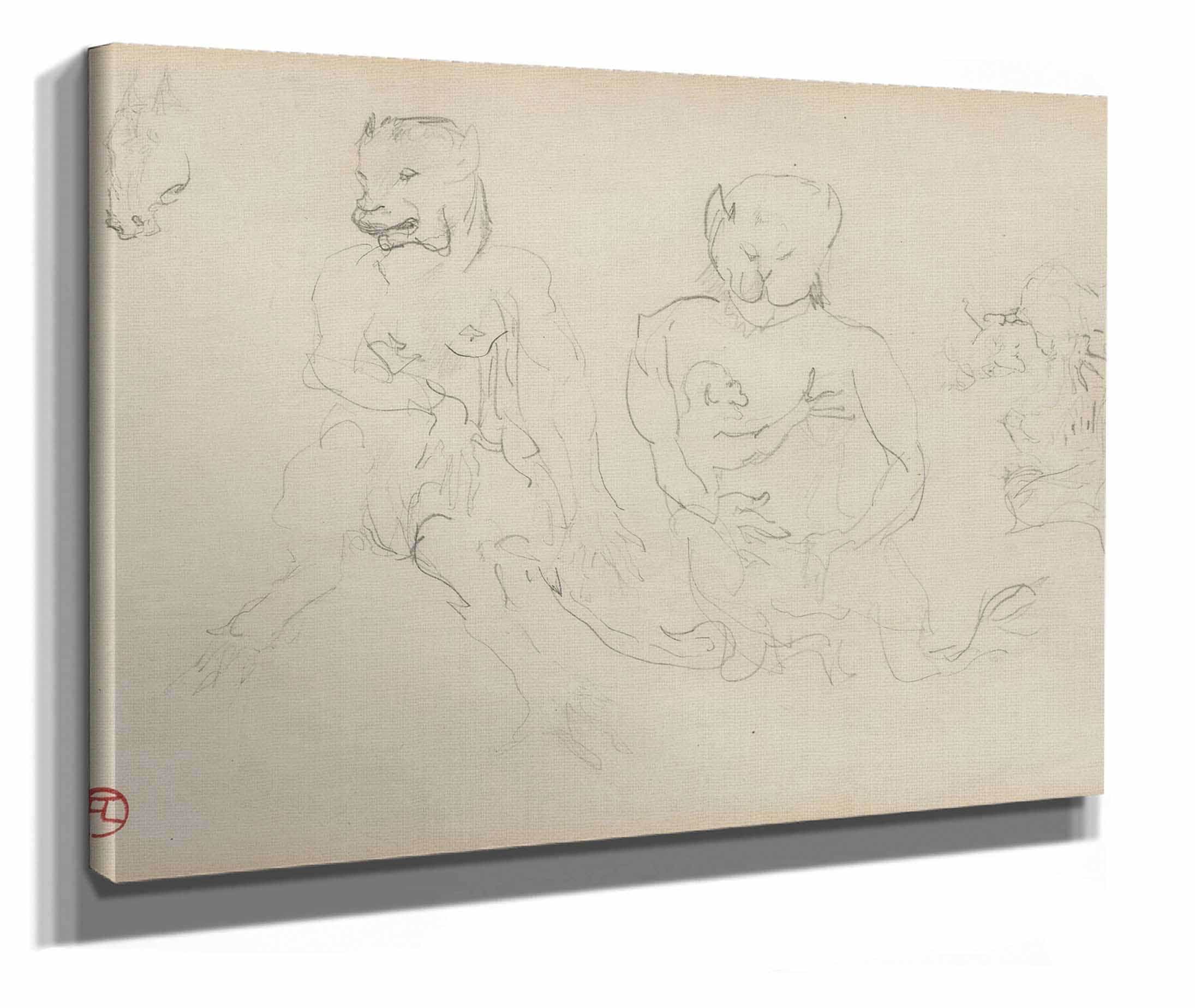 Croquis Charge by Henri De Toulouse Lautrec - Image 2