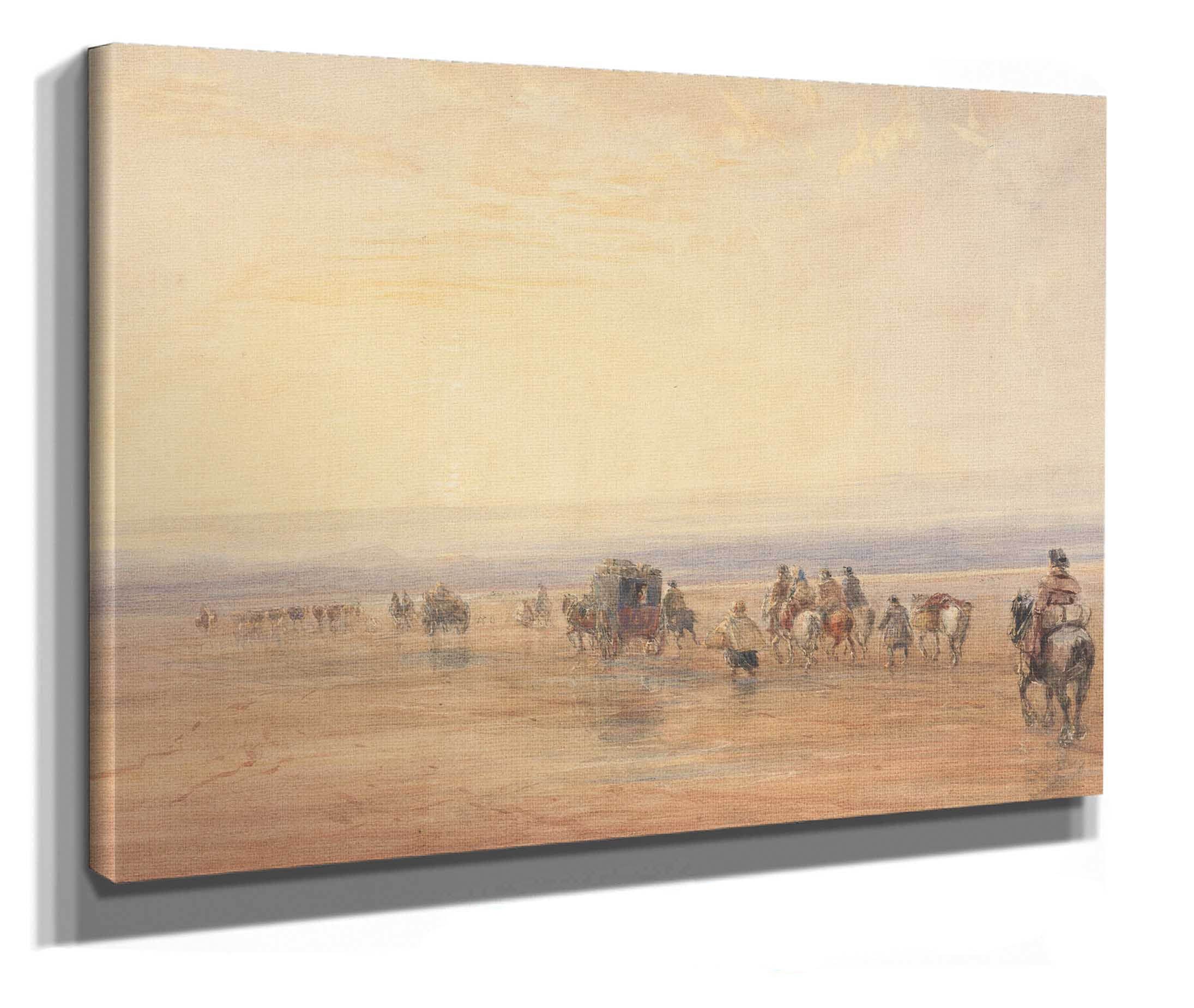 Crossing Lancaster Sands Mid S by David Cox - Image 2