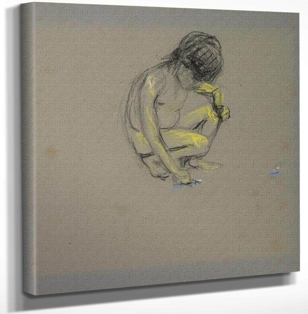 Crouching Boy By Alice Pike Barney